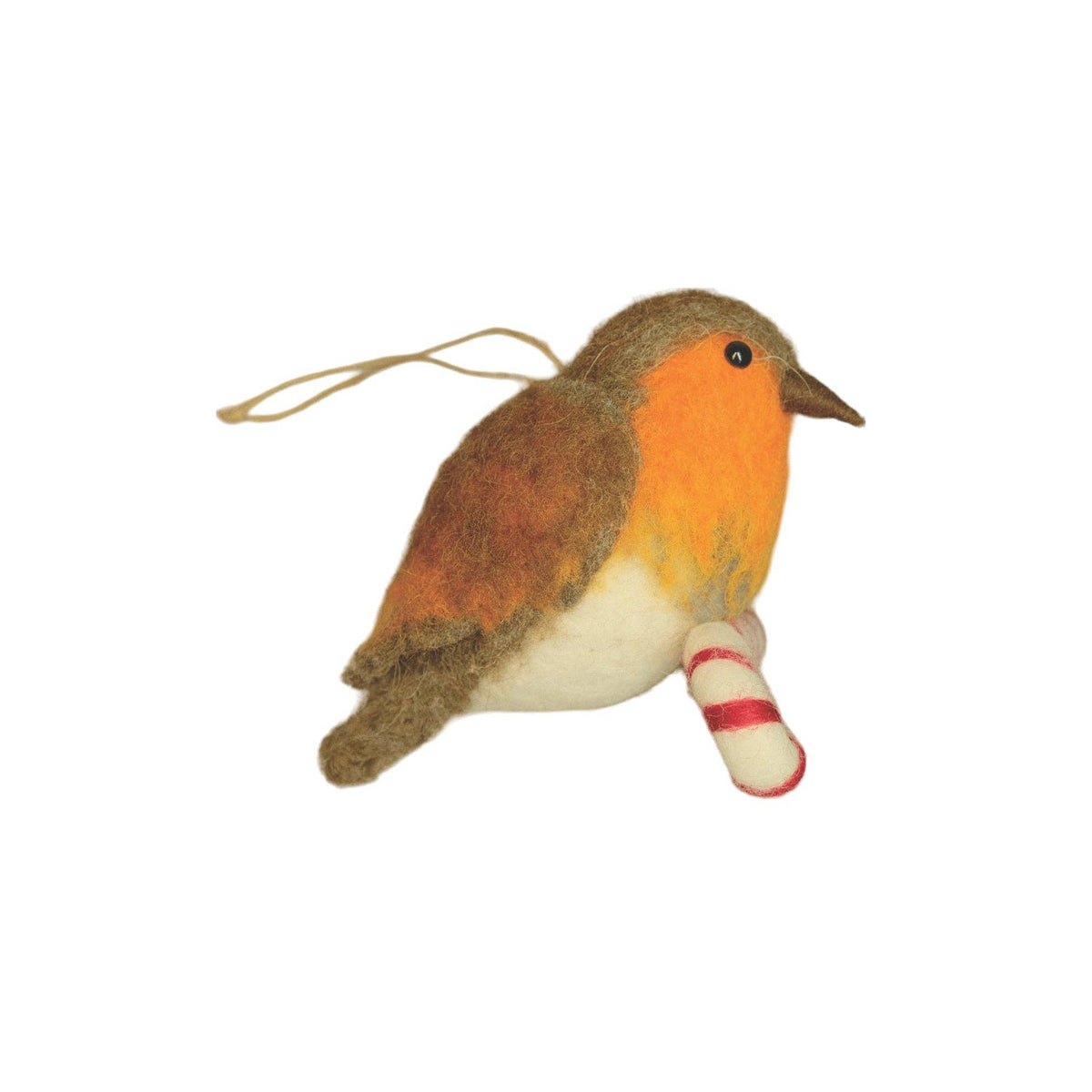 Robin Xmas Felt Decoration