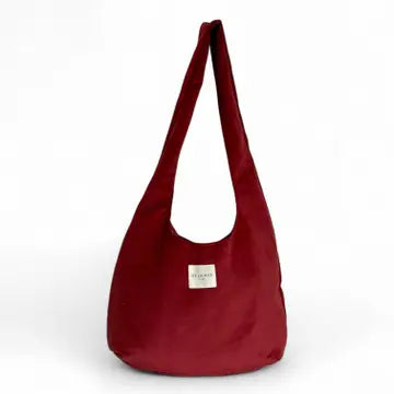 Burgundy Velvet Bag