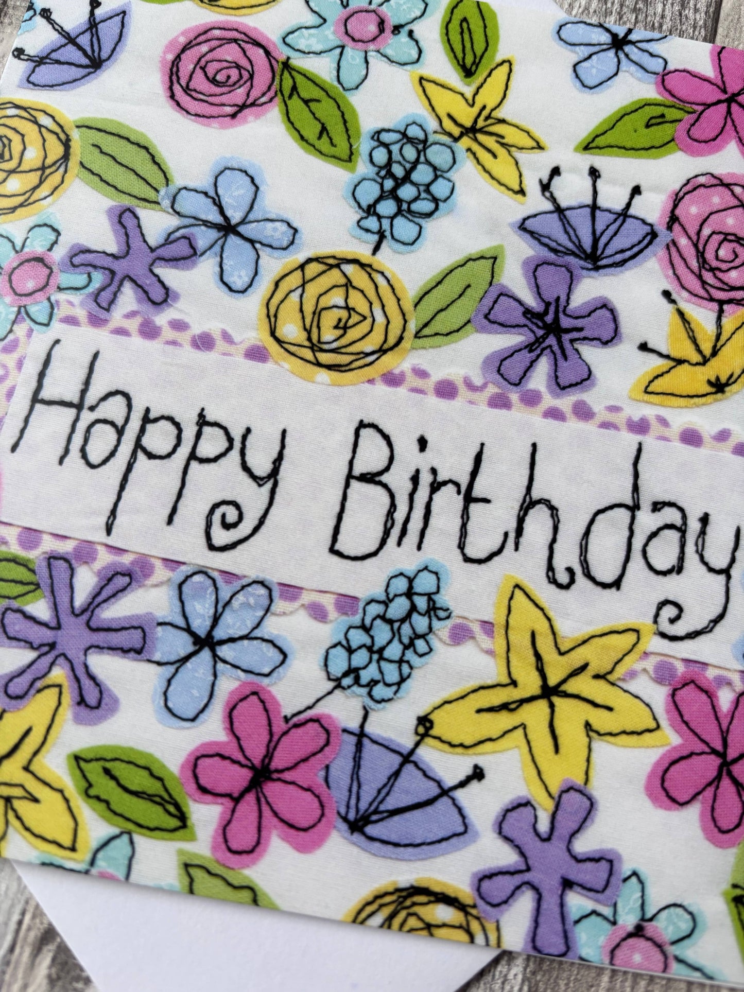 Flower Birthday Card