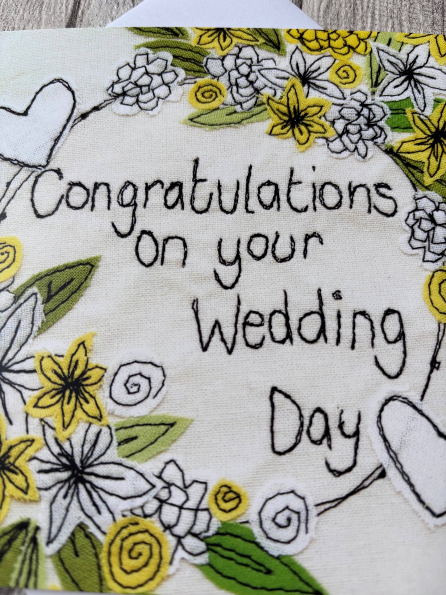 Congratulations on your Wedding Day Card
