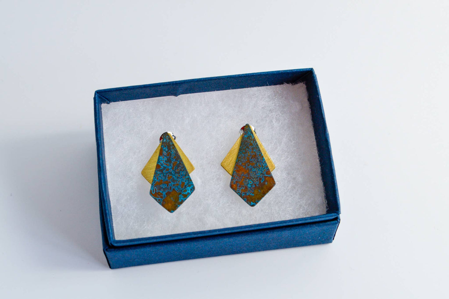 Art Deco Stud Earrings
