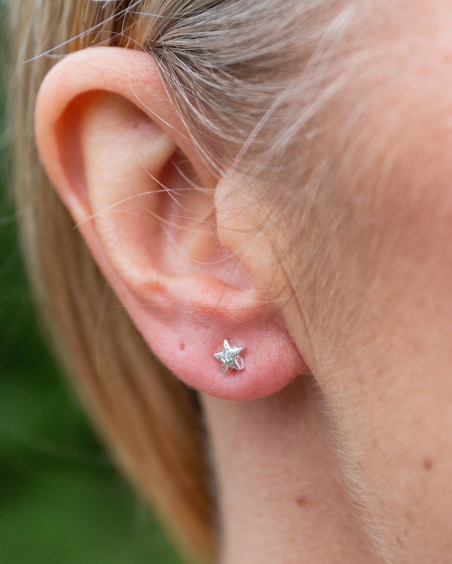 Sterling Silver Mini Studs - Star