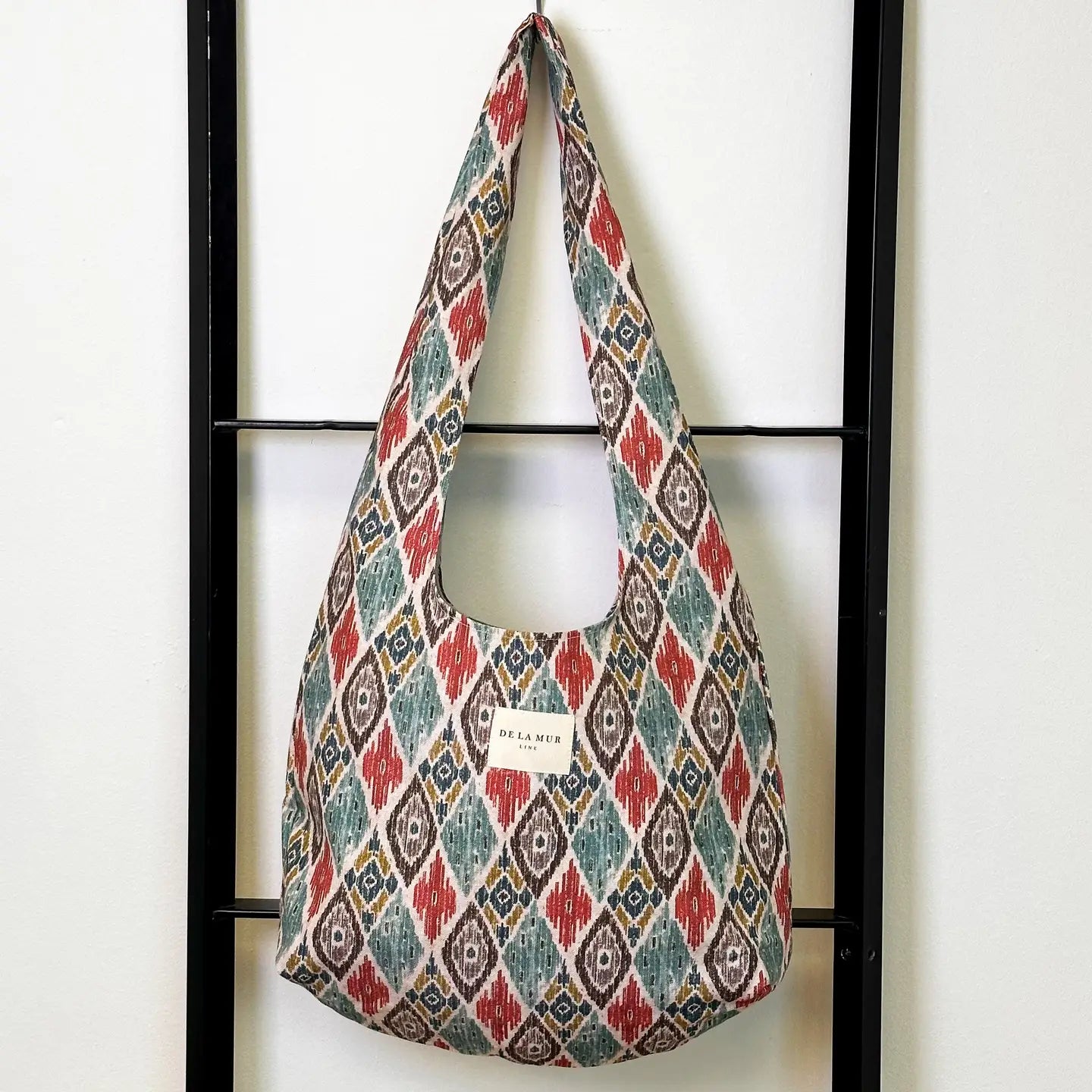 Ikat Oval Bag
