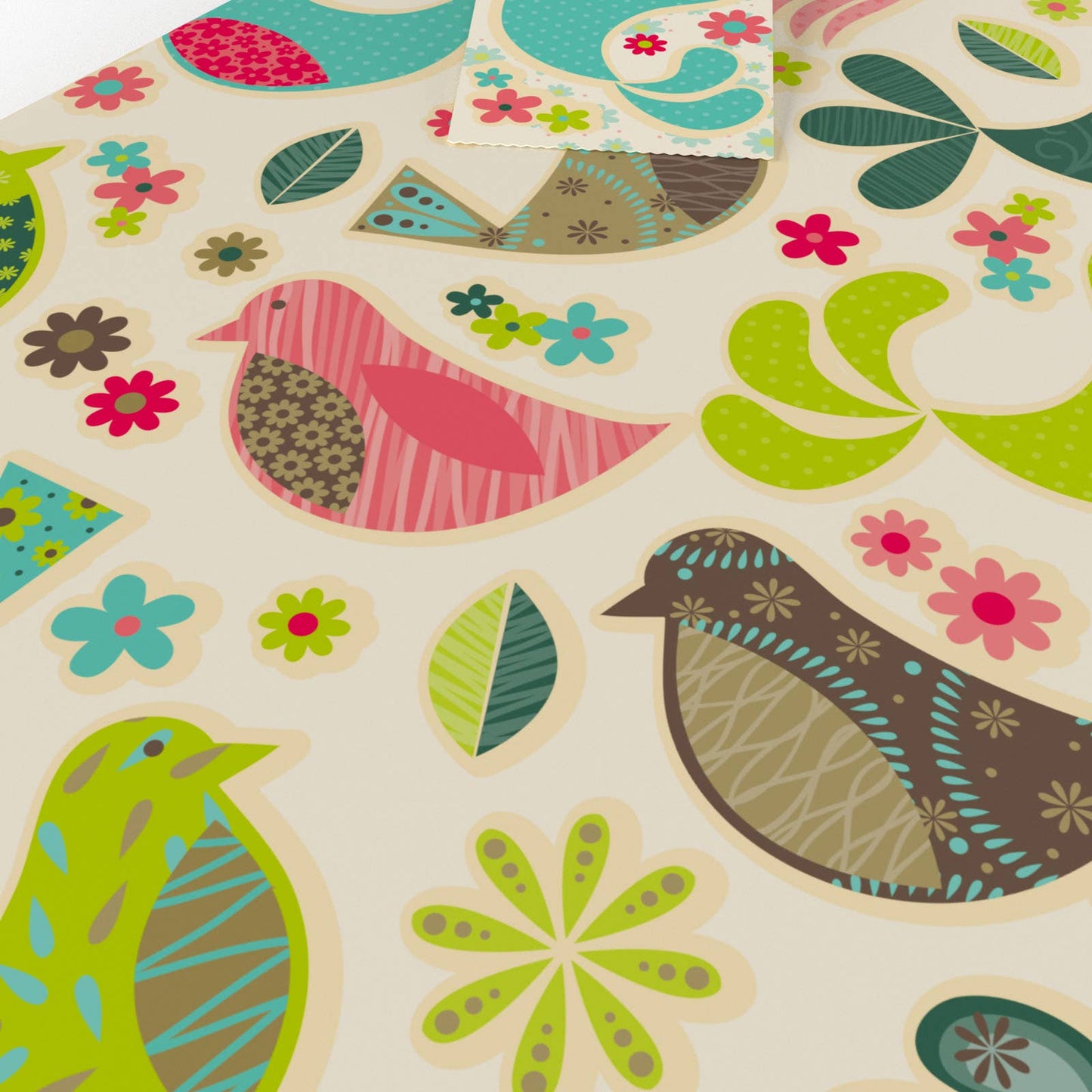 Dawn Chorus Wrapping Paper • 100% Recycled • Vegan Ink