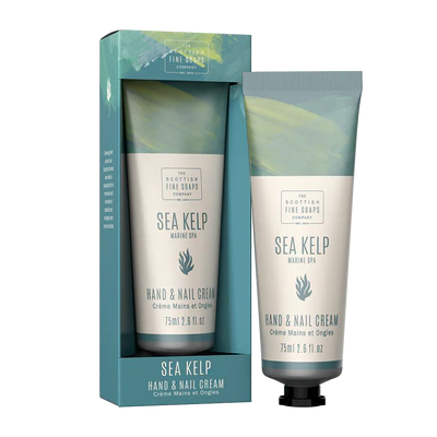 The Scottish Fine Soaps Company Collection - Sea Kelp Marine Spa Hand & Nail Cream in a presentation Box - 75ml