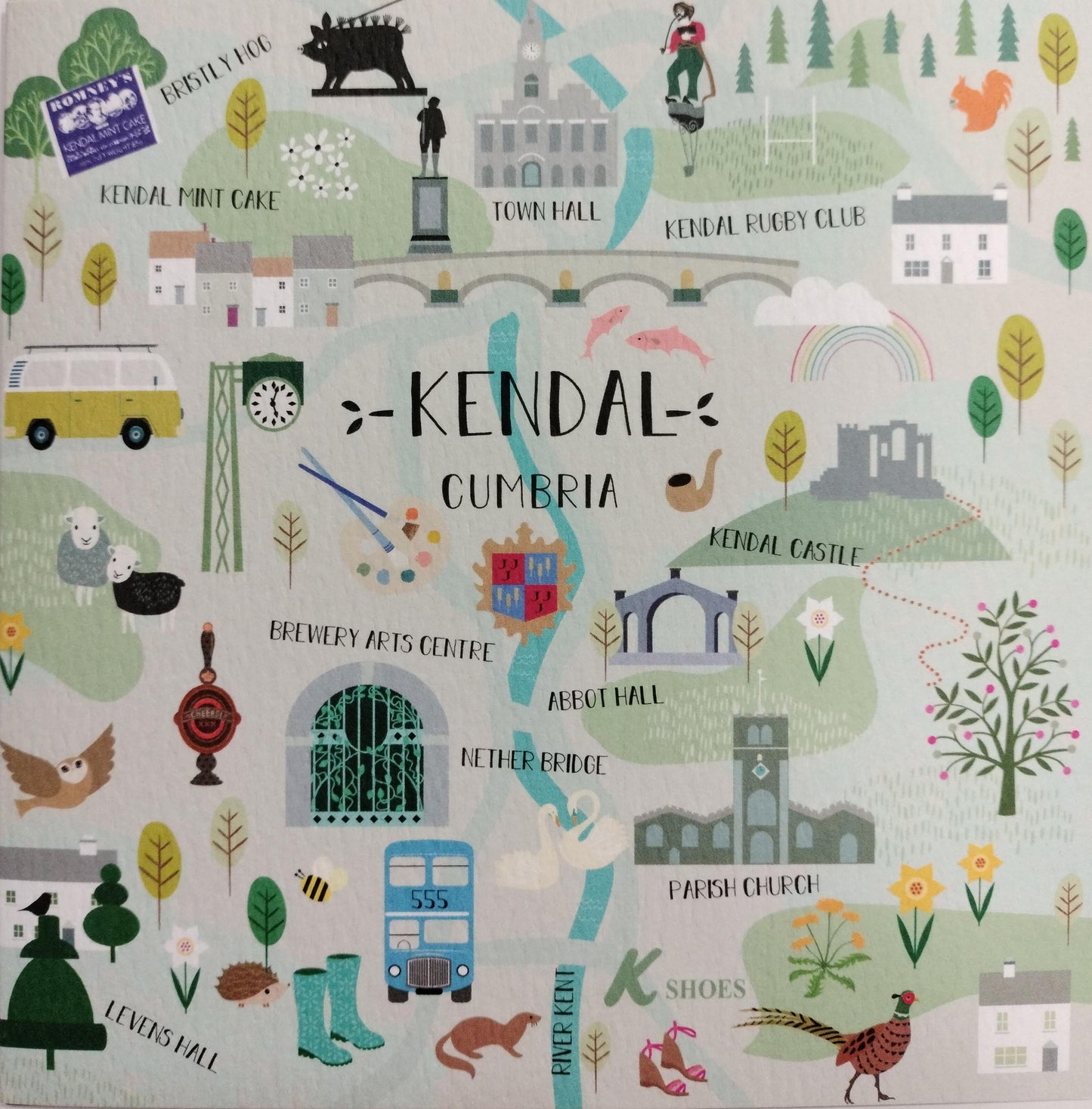 Hilberry Cards by Local Artist Hilary Yafai