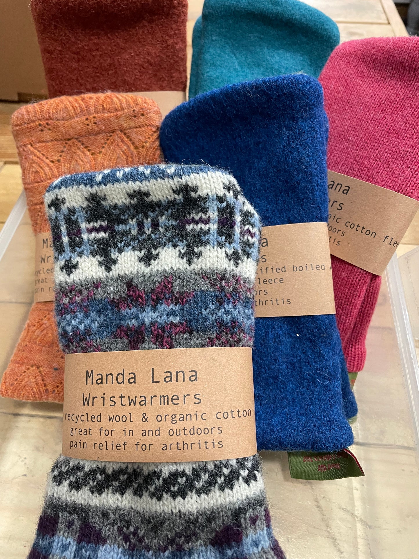 Fingerless Gloves & Wristwarmers from Manda Lana