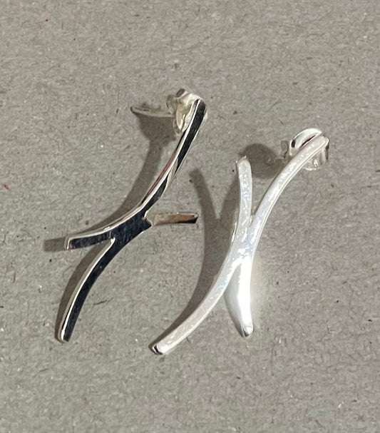 Silver Stud Earrings