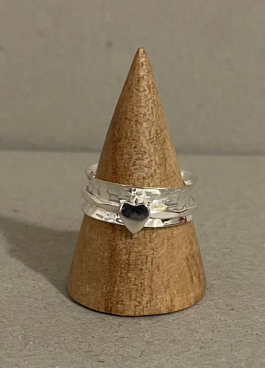 Sterling Silver Spinning Rings