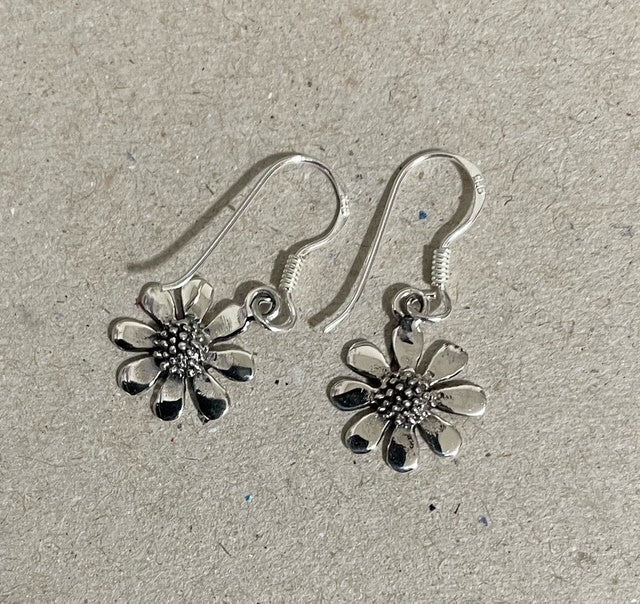 Silver Drop Earrings
