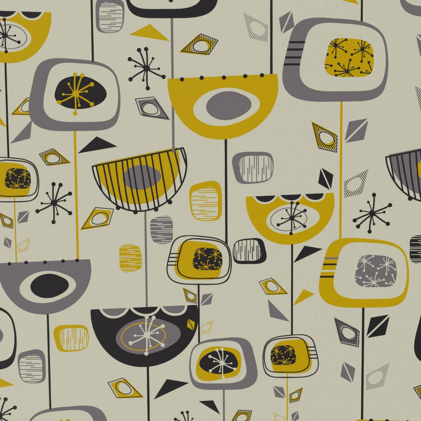 Retro Lights Wrapping Paper • 100% Recycled • Vegan Ink