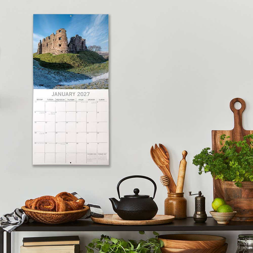 2027 Square Wall Calendar - Cumbria