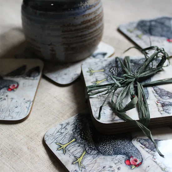 Coasters & Notebooks by Jack in the Green