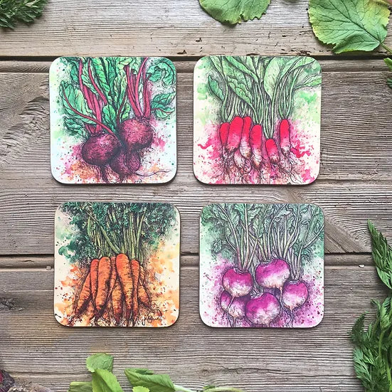 Coasters & Notebooks by Jack in the Green