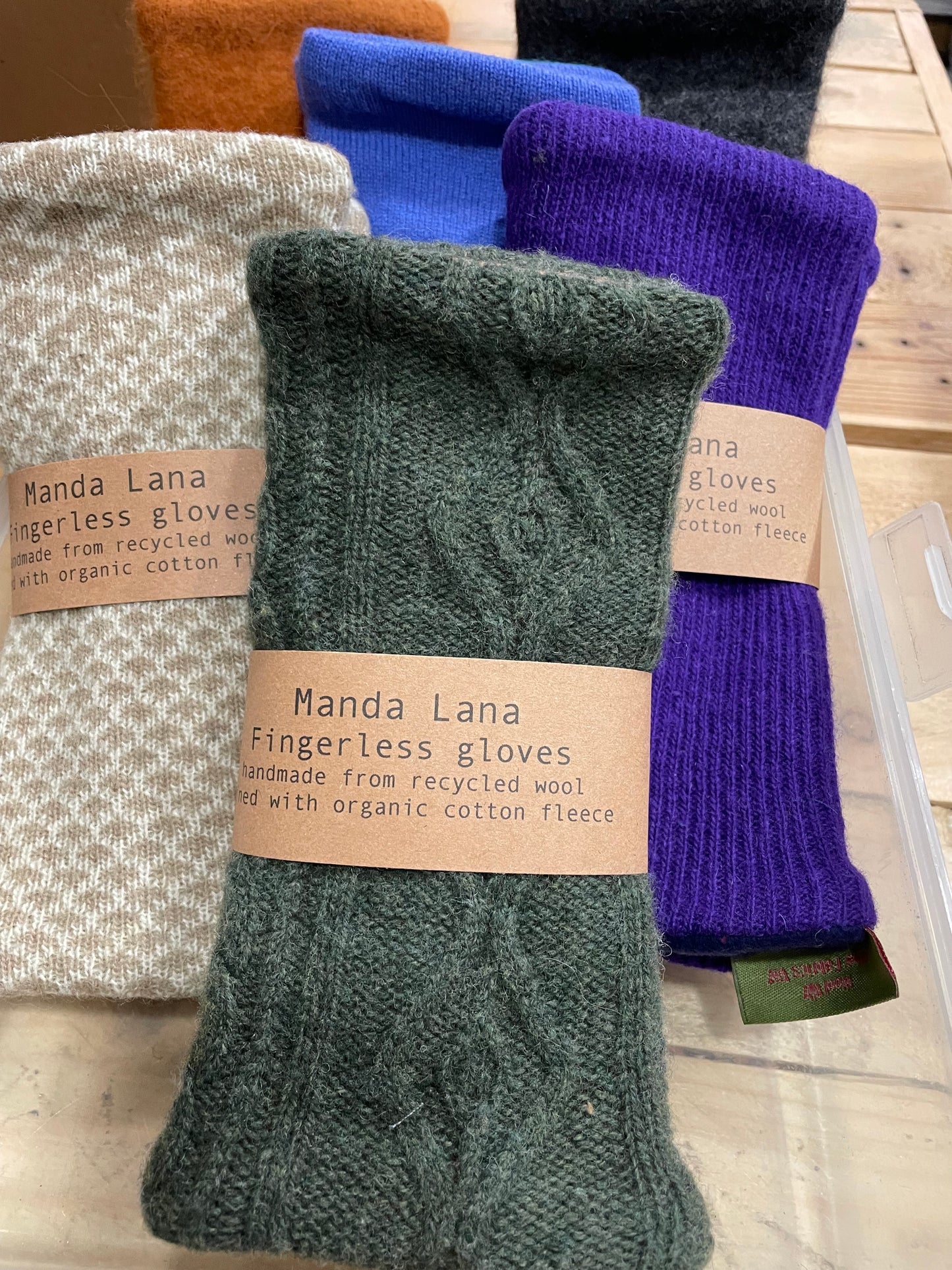 Fingerless Gloves & Wristwarmers from Manda Lana