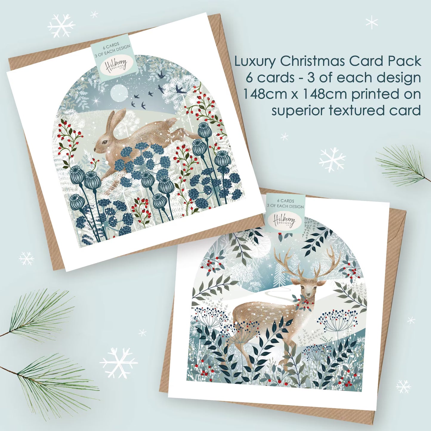 Hilberry Cards by Local Artist Hilary Yafai