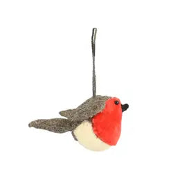 Fair Trade Felt or wool hanging animals
