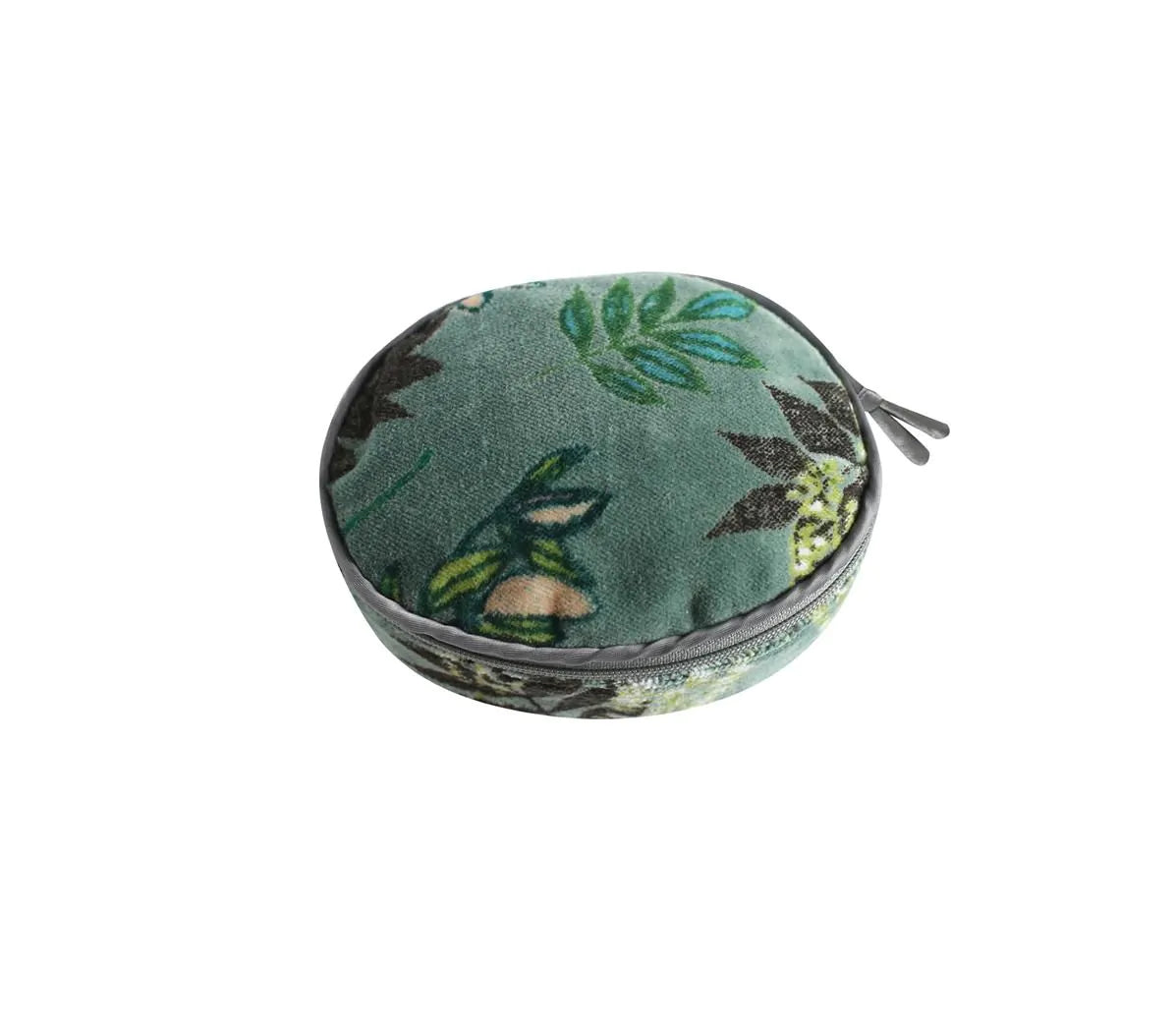 Botanical Velvet Jewellery Pouch or Roll from Earth Squared