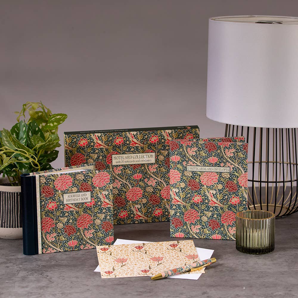 Notecard Wallet - William Morris - Cray A