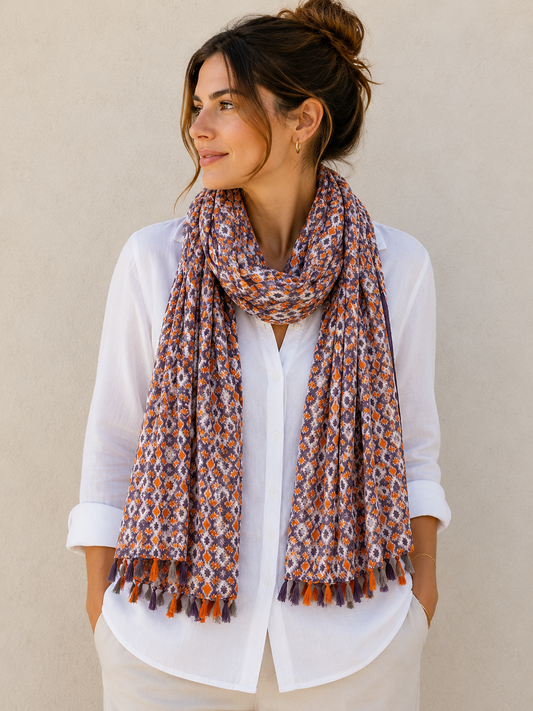 Cheche scarf Pareo 100% cotton