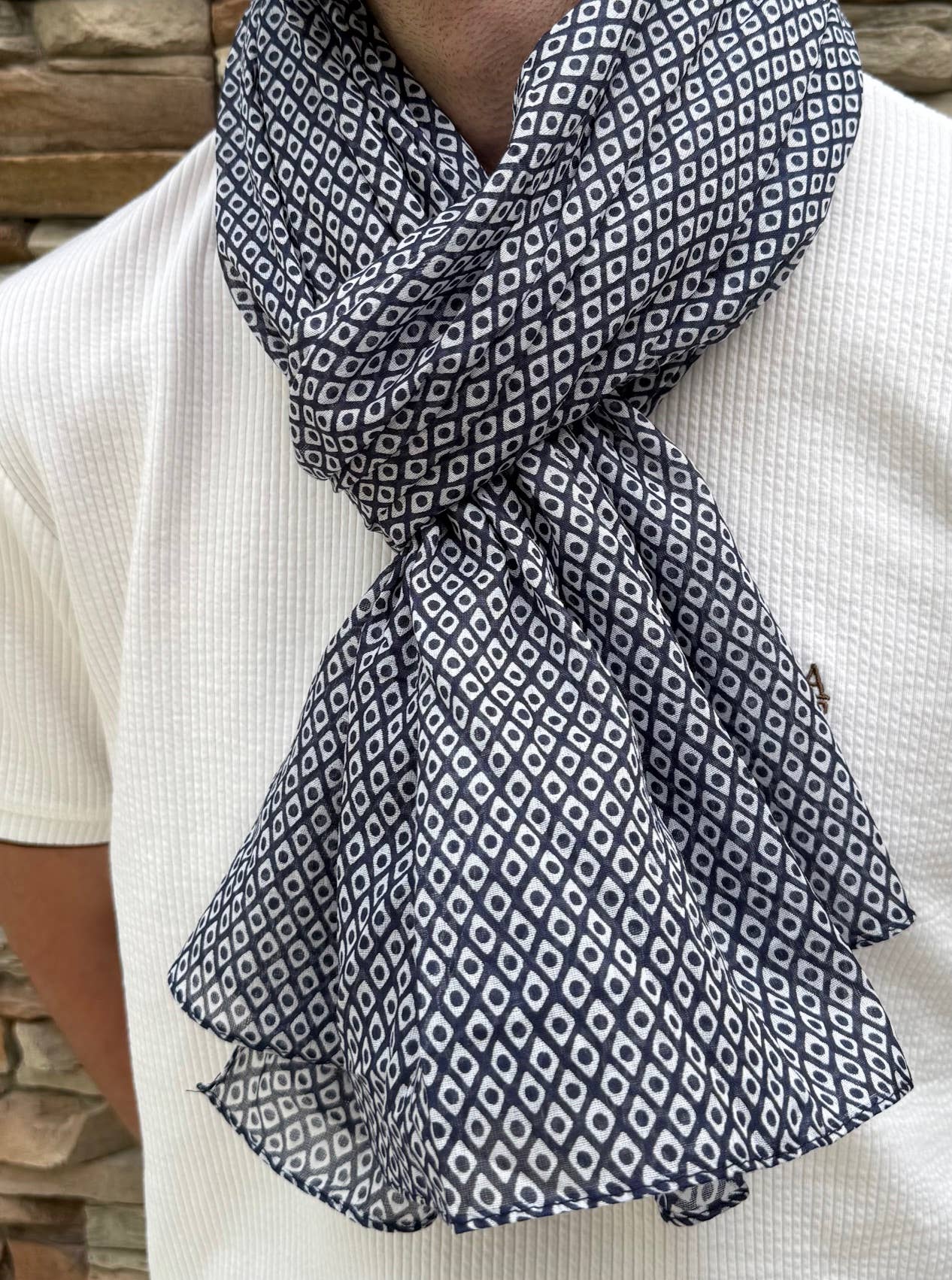 Scarf cotton scarf for men or women