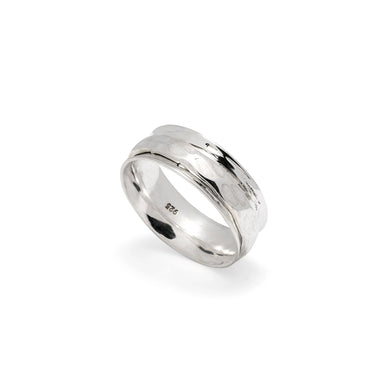 Silver Spinning Ring H6
