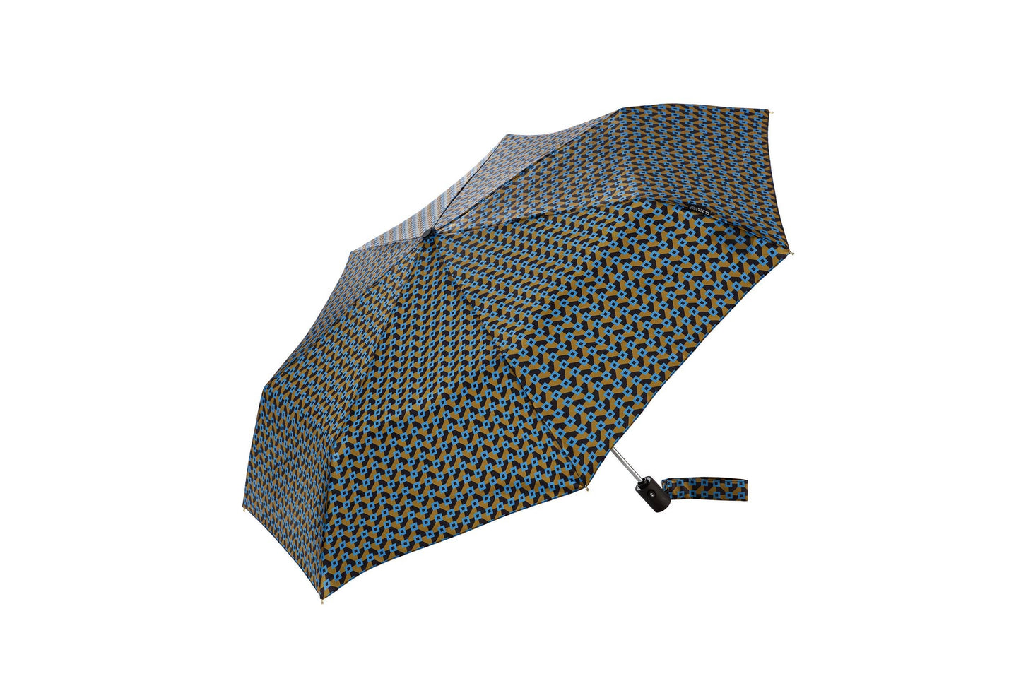 “Blocks” Folding Open and Close Umbrella - Recycled fabric