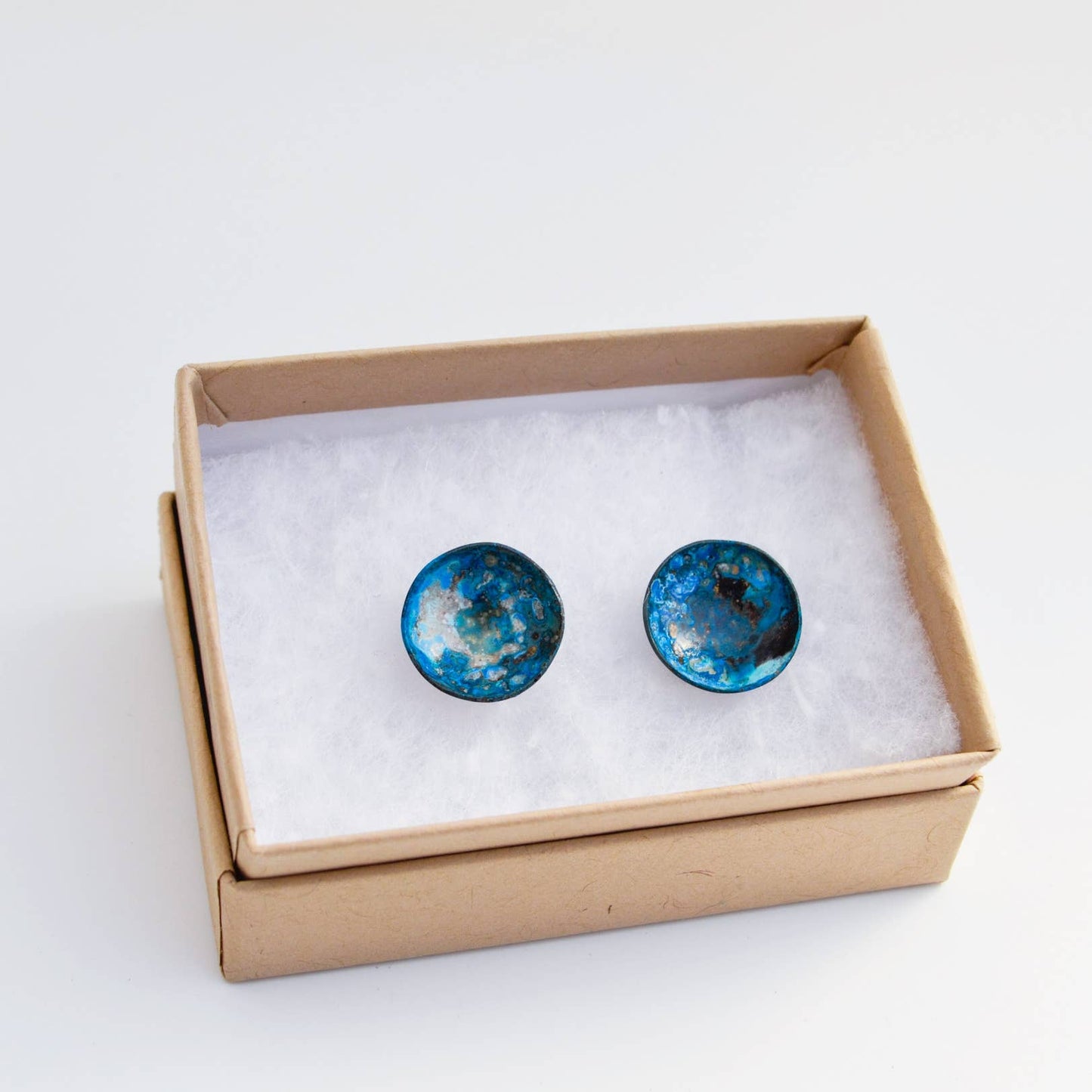 Circle Stud Earrings