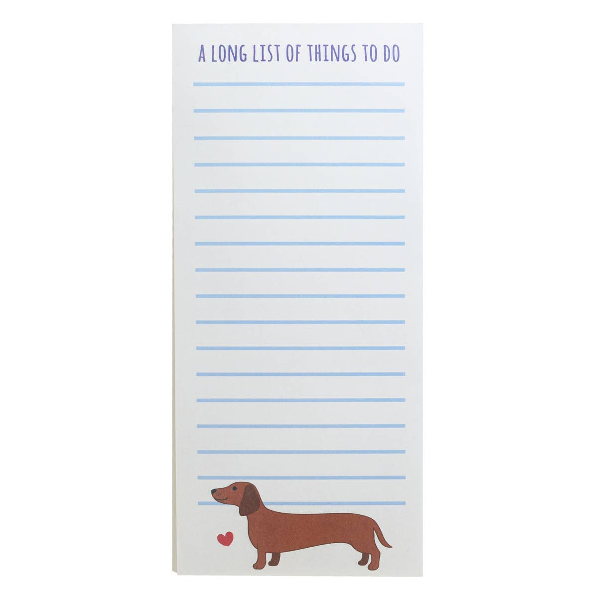 Sausage Dog List/Memo Pad