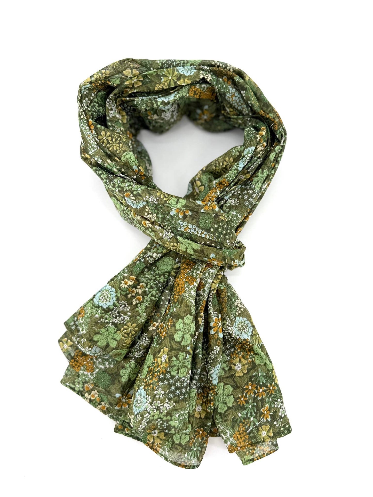 Liberty-print scarf 100% Indian cotton - Pareo - Trend 2026