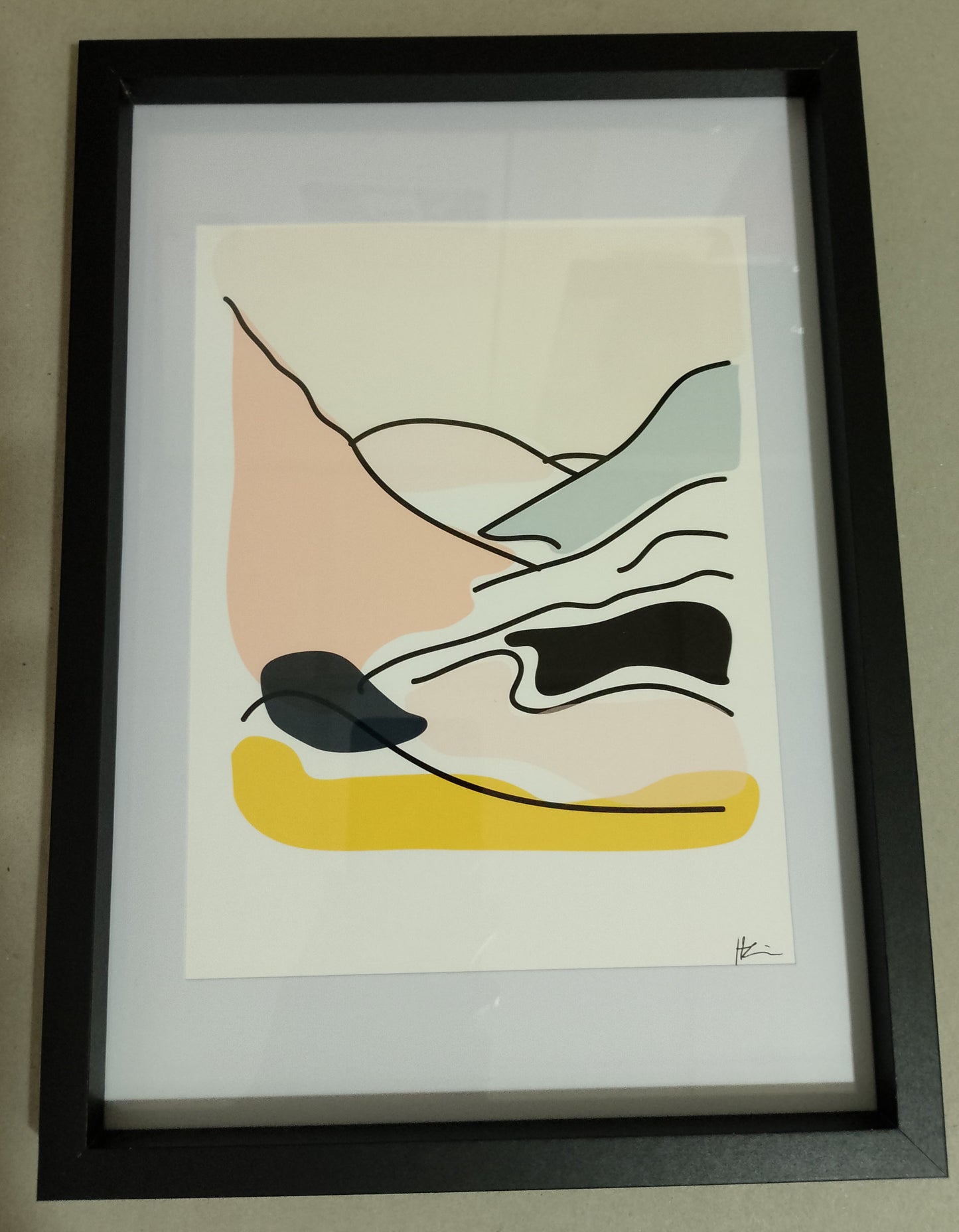Lela Cribbin A4 & A5 Abstract Graphic Prints