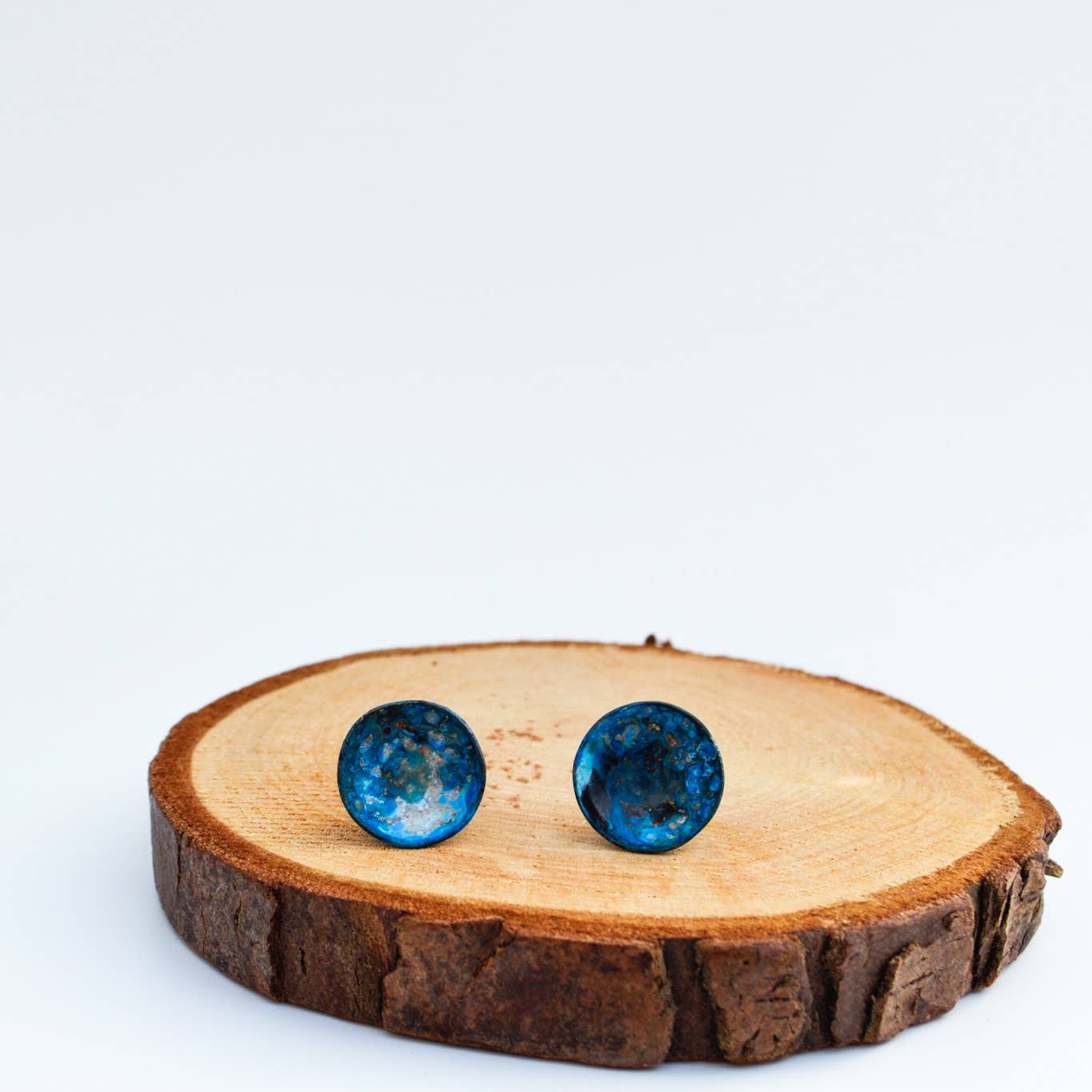 Circle Stud Earrings
