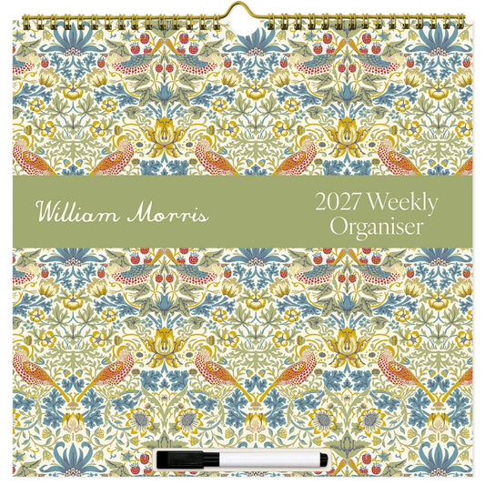 William Morris Family Organiser Calendar 2027
