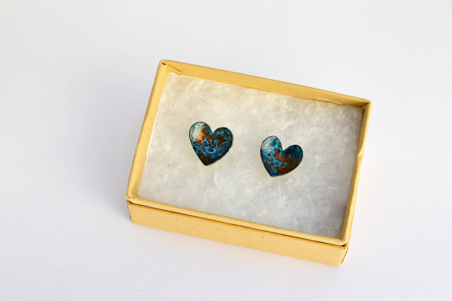 Heart Stud Earrings