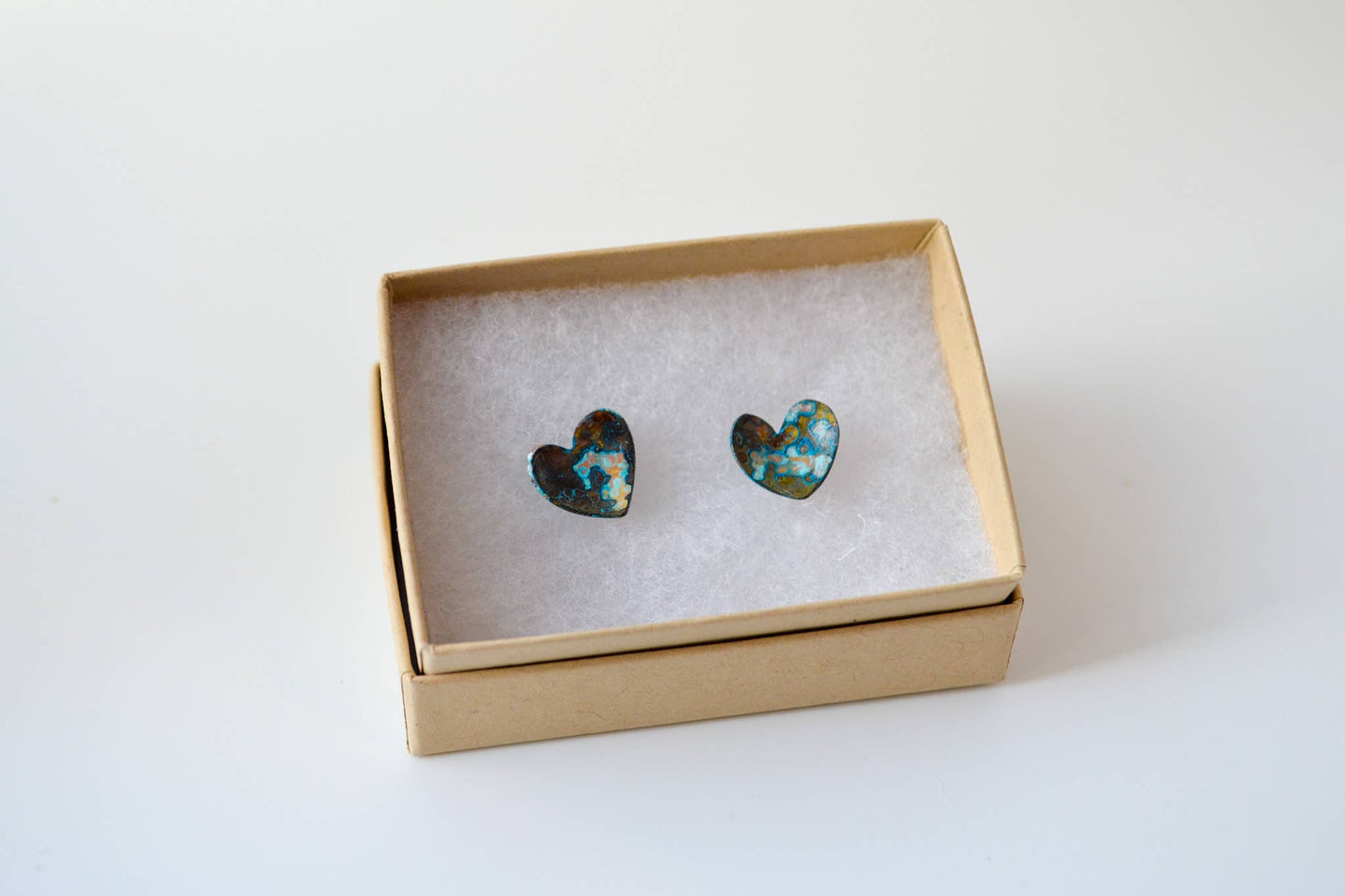 Heart Stud Earrings