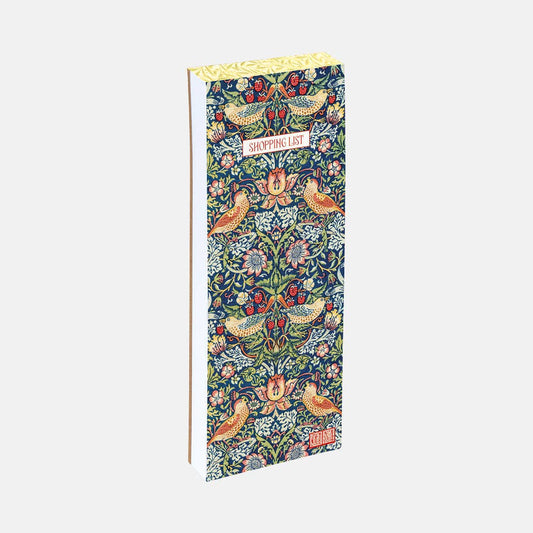 Shopping List – William Morris - Strawberry Thief A