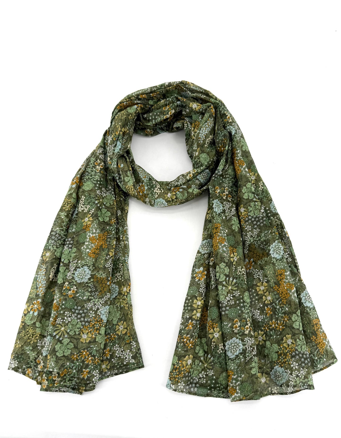 Liberty-print scarf 100% Indian cotton - Pareo - Trend 2026