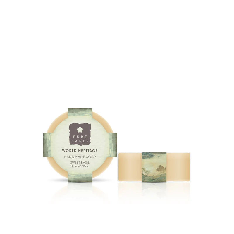 Pure Lakes Sweet Basil & Orange Soap bar 70g