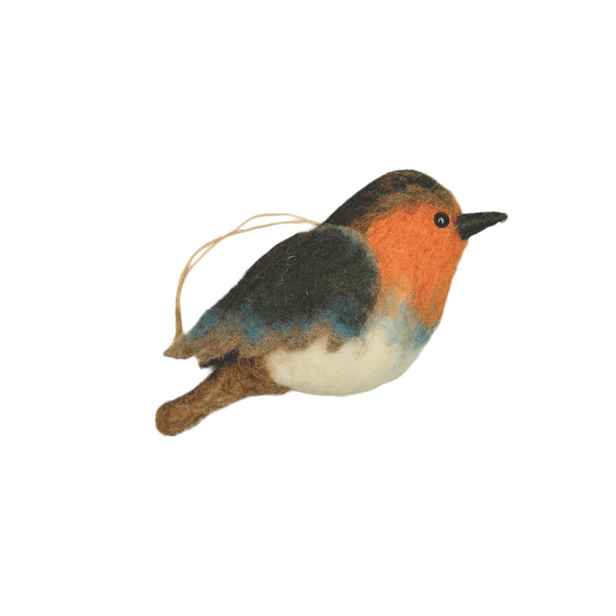 Brown Robin Felt Decoration