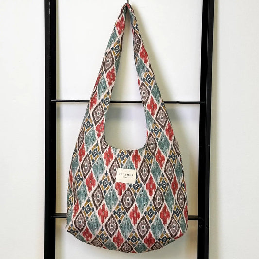 Ikat Oval Bag
