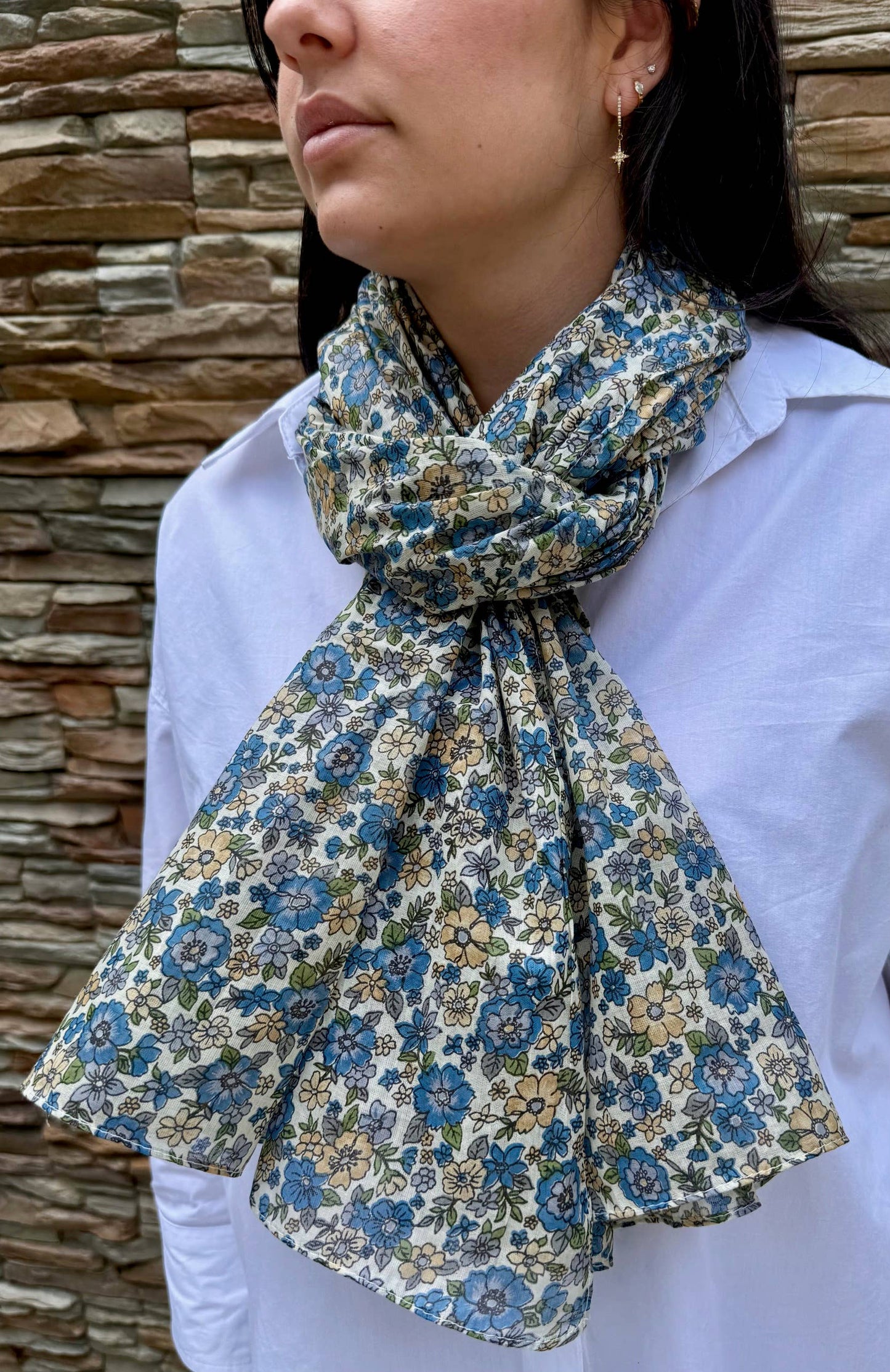 Cheche scarf / pareo 100% Liberty cotton - Women's