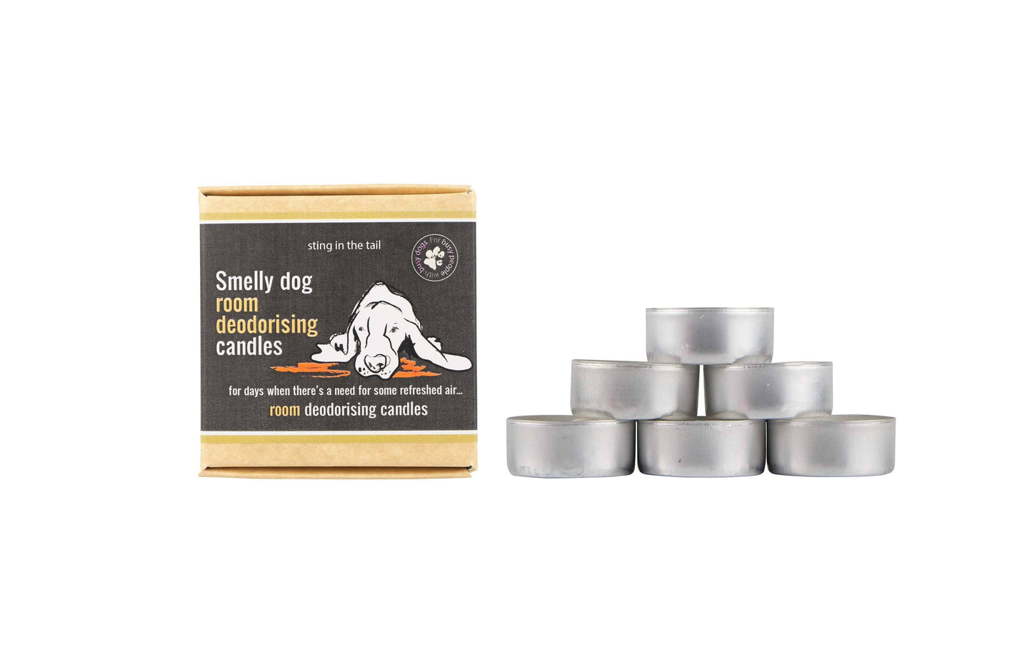 Dog Room Deodorising Tea Lights