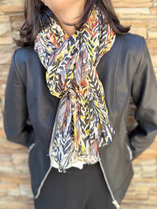 Women's scarf 100% cotton - autumn fashion