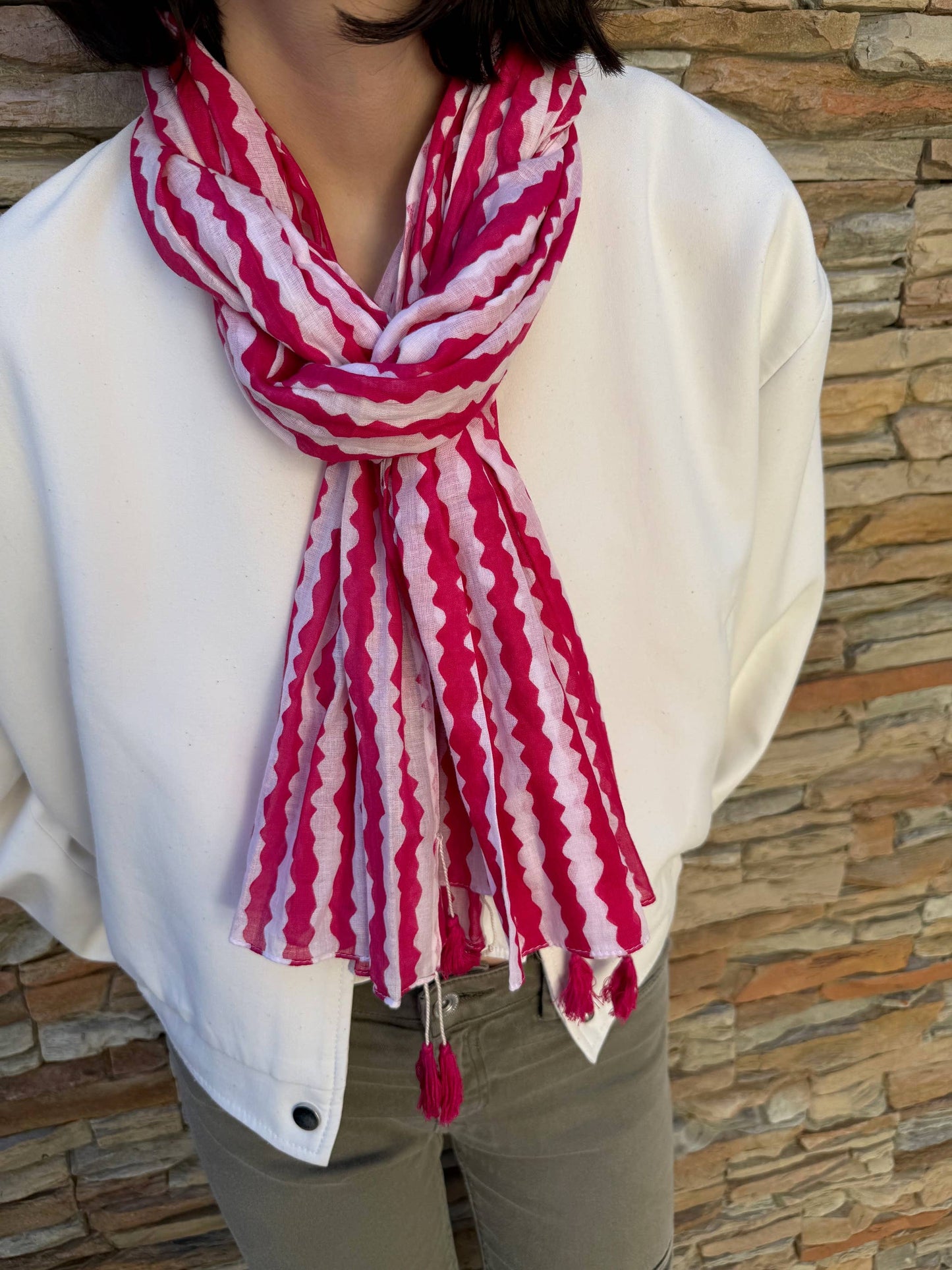 Women's Scarf Pareo 100% Cotton