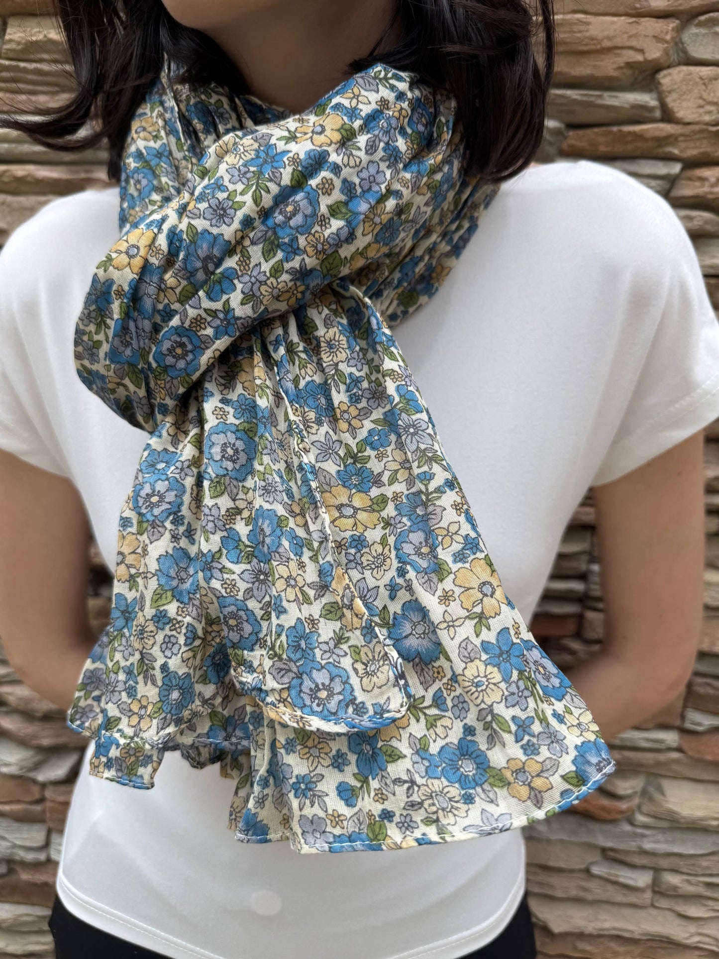 Cheche scarf / pareo 100% Liberty cotton - Women's