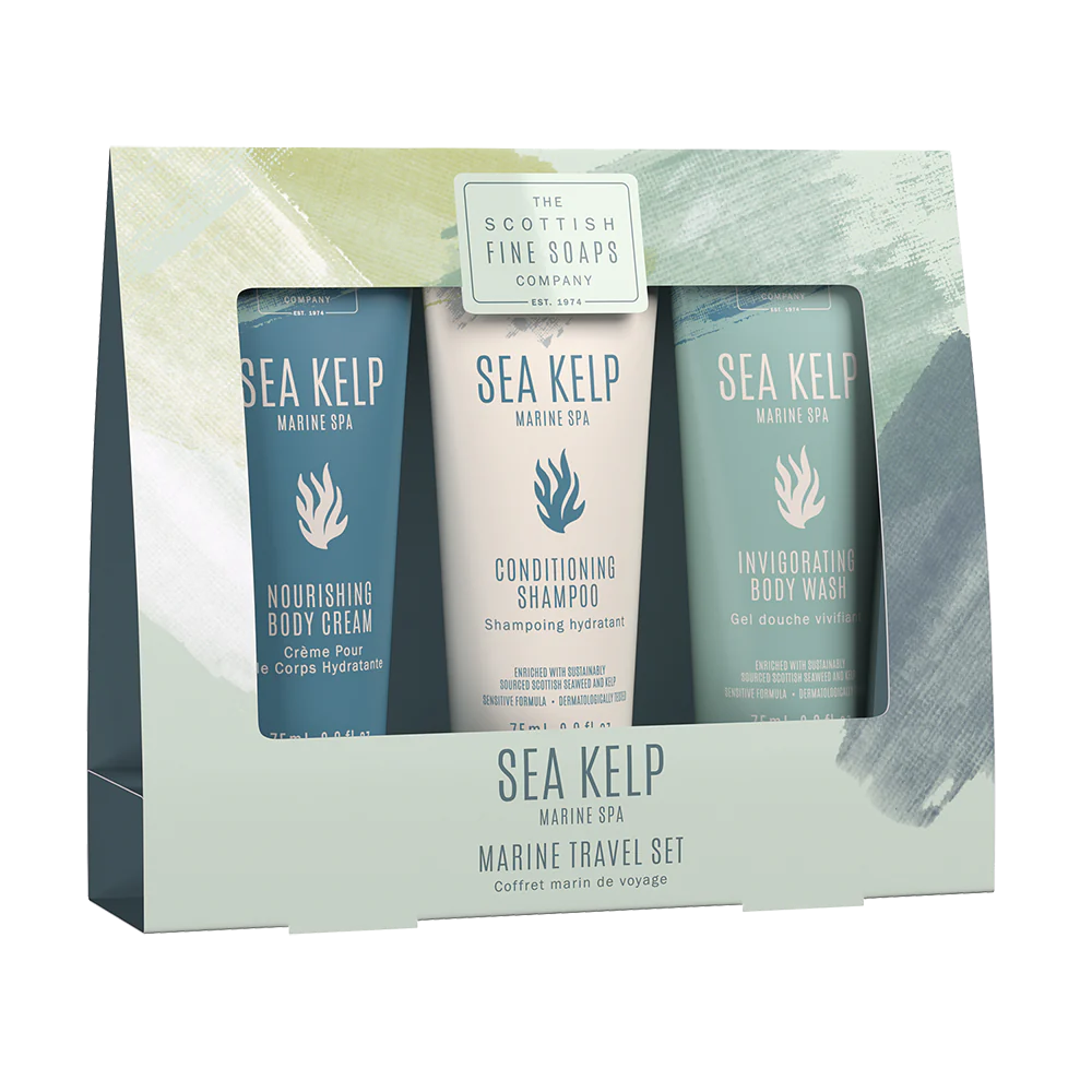 The Scottish Fine Soaps Company Collection - Sea Kelp Marine Travel Set