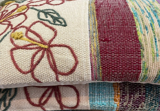 Cotton Herringbone Throws & Cusions