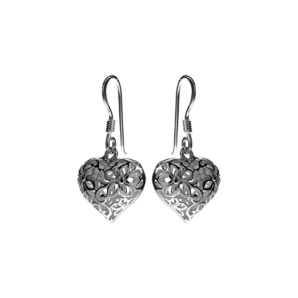 Silver Drop Earrings