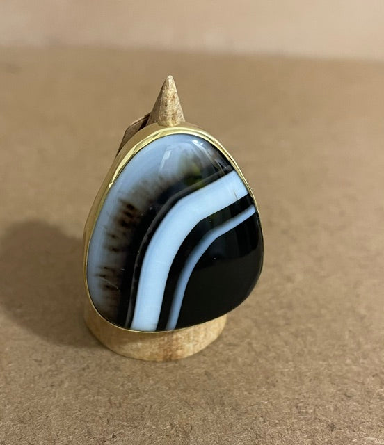 Silver Gemstone Rings