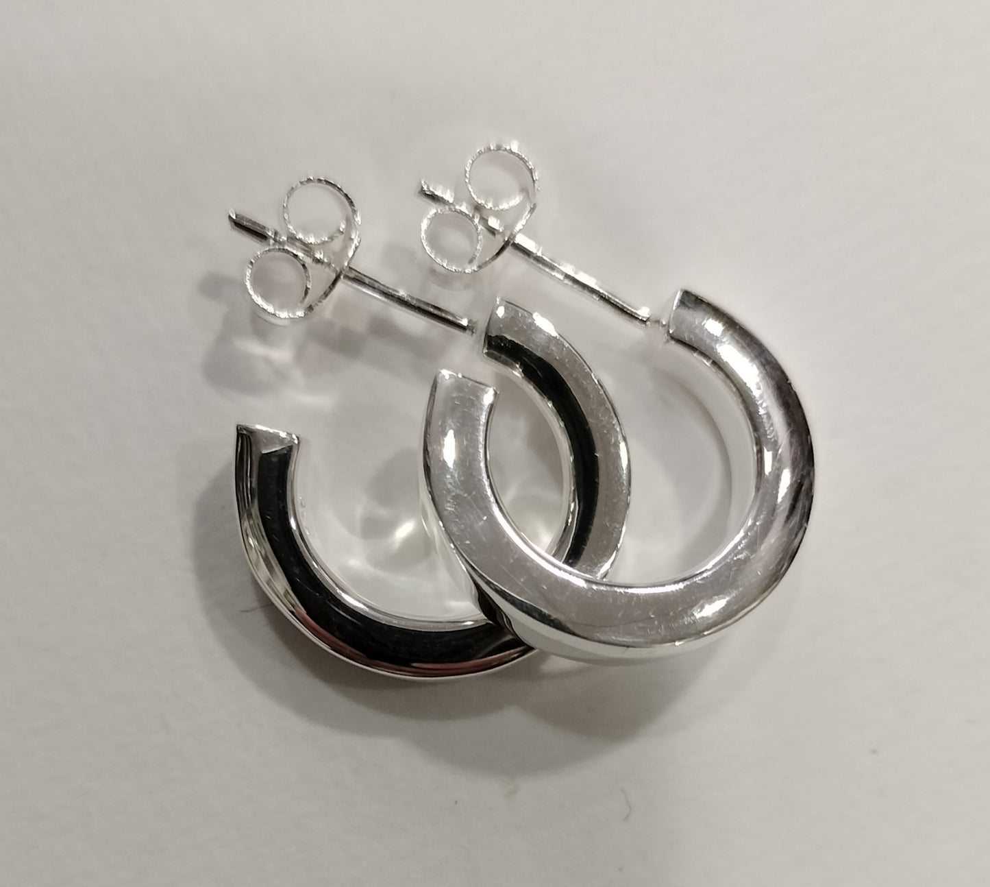 Silver Hoop Earrings